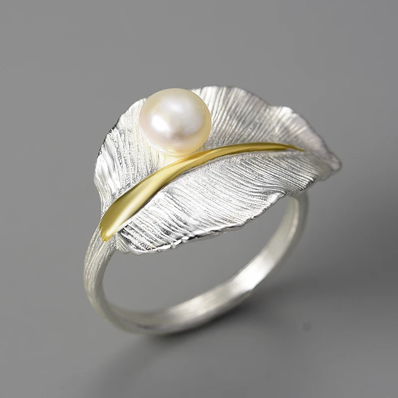 Botanical Pearl Elegance Ring